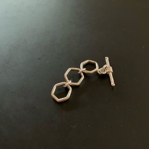 Silpada Sterling Silver Toggle Clasp Extended